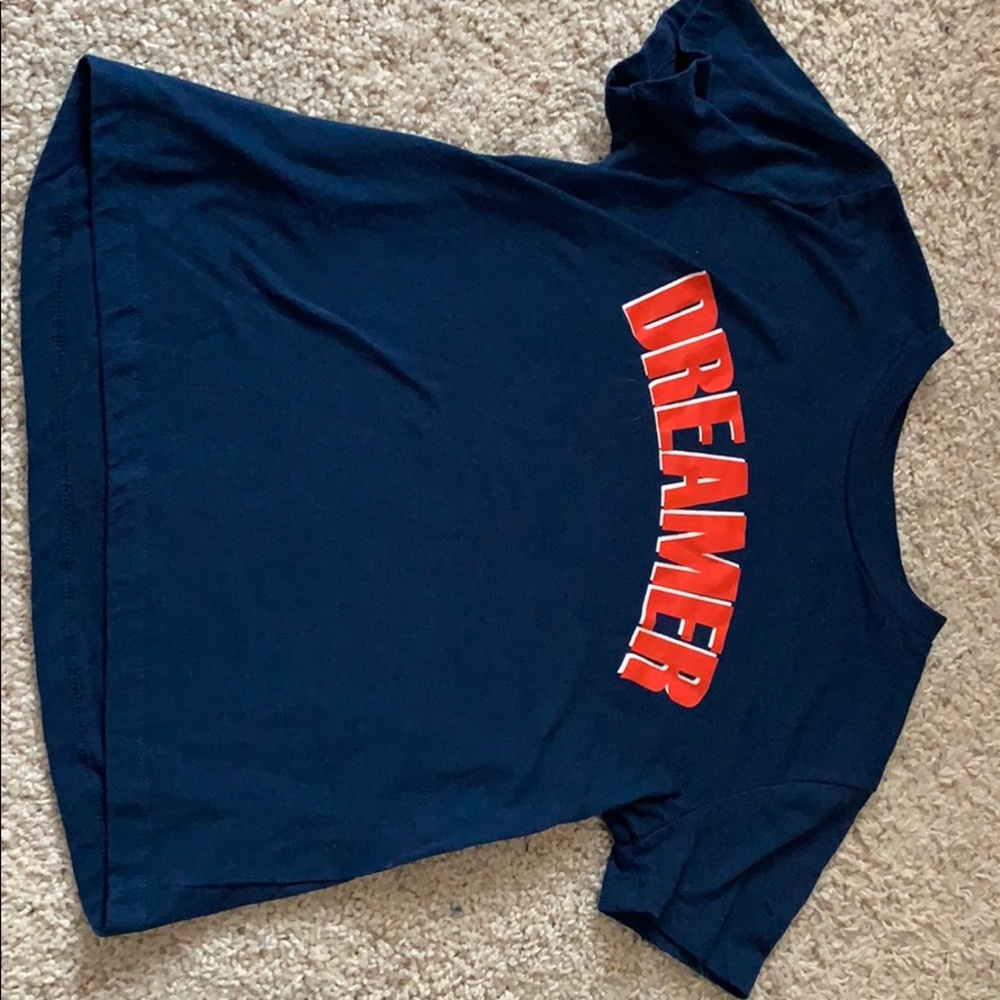 Navy blue tee shirt